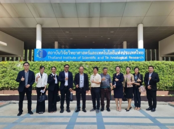 Study tour at the Thailand Institute of
Science and Technology Research (TISI)